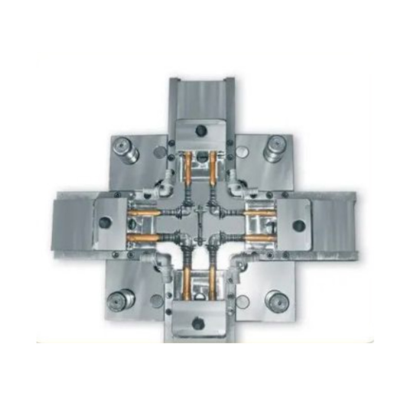 Precision Four-Way Pipe Fitting Injection Mould Taizhou Kaiji Plastic Mould Co.,Ltd.