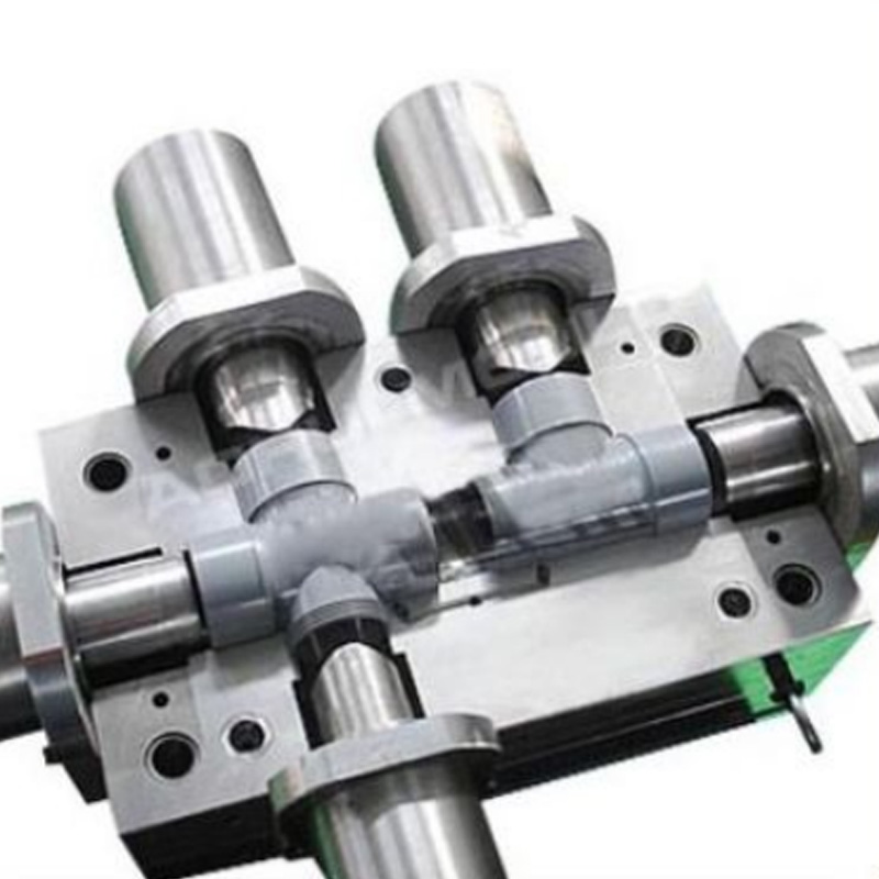 Cross-Shaped Pipe Fittings Injection Mould Taizhou Kaiji Plastic Mould Co.,Ltd.