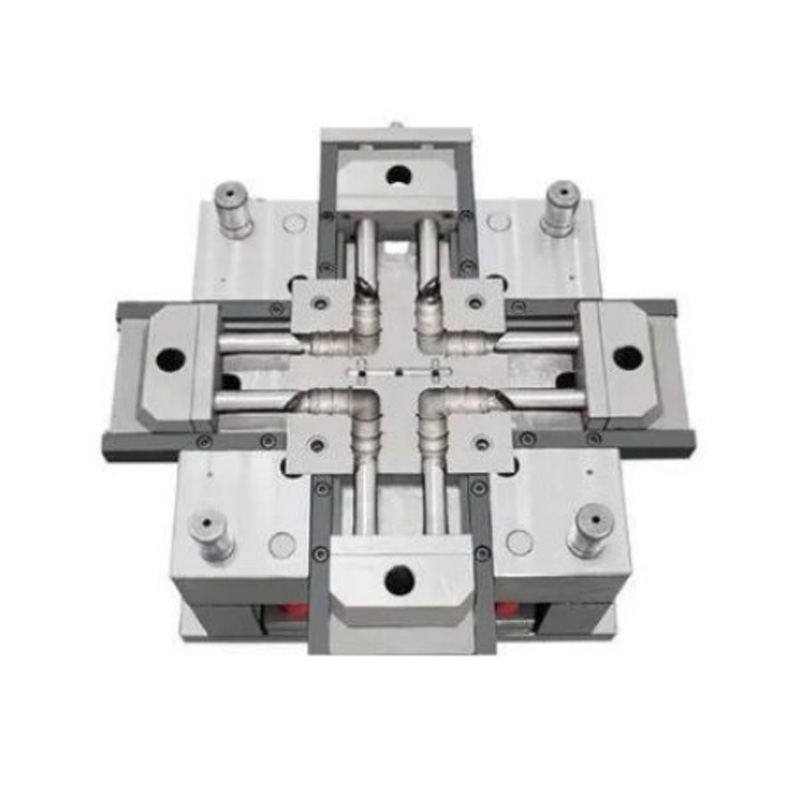 Cross-Shaped Pipe Fittings Injection Mould Taizhou Kaiji Plastic Mould Co.,Ltd.
